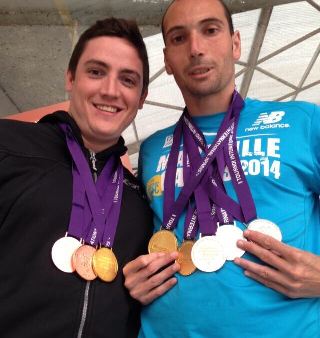 MUST au TIP, plein de medailles, fun et amitié : Reportages Natation, Volley, Badminton, Athletisme